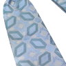 Голубой галстук с оригинальными цветами Emilio Pucci 841581