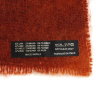 Терракотовый шарф утепленный 823606