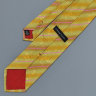Яркий галстук в золотистых оттенках с цветами Christian Lacroix 836511