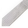Светлый галстук с серебристыми буквами Moschino 32752
