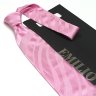 Галстук розовый с волнами Emilio Pucci 848694