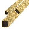 Желтый галстук с узором в оранжевую точку Celine 820511