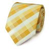 Модный итальянский галстук пастельных оттенков в клетку Celine 825735