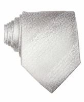 Светло-серый галстук с логотипами Calvin Klein 2102