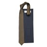 Элегантный двухсторонний галстук цвета бронзы Azzaro 839738