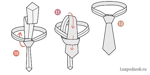 Как завязывать галстук пионерский пошаговая инструкция