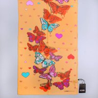 Красивый шарфик с бабочками Enrico Coveri 68041