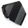 Темный галстук в тонкую полоску и жаккардовую композицию Roberto Cavalli 824484