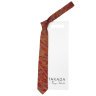 Ярко-красный зауженный галстук с бронзовыми переходами Kenzo Takada 826328