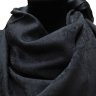 Черный платок с красивым узором Club Seta 844459
