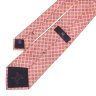 Светлый галстук в кружочек и квадратик Celine 70543
