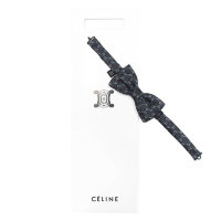 Темно-серая бабочка с узором Celine 816345