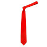 Классический жаккардовый красный галстук 824048