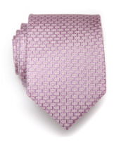 Модный розово-сиреневый итальянский галстук ClubSeta 7955