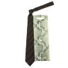 Темно-коричневый итальянский галстук с фактурным жаккардом Roberto Cavalli 824542