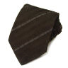 Темно-коричневый итальянский галстук с фактурным жаккардом Roberto Cavalli 824542