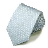 Нежно-мятного цвета галстук с жаккардовым рисунком Laura Biagiotti 822555