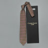 Изящный темный галстук с геометрическим цветным принтом Christian Lacroix 837023