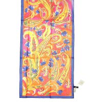 Пестрый шарфик с оранжевыми оттенками Gaia 812358