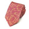 Яркая фуксия в сочетании с золотом на шелковом дизайнерском галстуке Kenzo Takada 826391