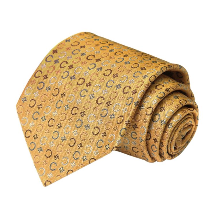 Мужской галстук с мелкими рисунками Celine 58038