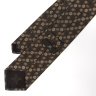 Оригинальный галстук в объемные круги золотистого цвета Celine 823296