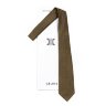 Насыщенный коричневый галстук Celine 70741