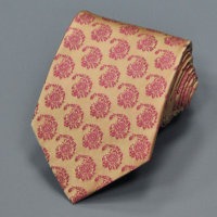 Нежный розово-золотистый галстук Christian Lacroix 836418