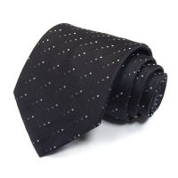 Черный галстук в мелкий горошек Celine 811883