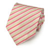 Полосатый розово-бежевый галстук Christian Lacroix 837579