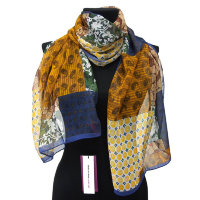 Шелковый шарф для стильных леди Mila Schon 821808