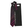 Оригинальный печатный бордовый галстук  Emilio Pucci 841604