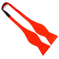 Яркая красная мужская галстук-бабочка самовяз 826464