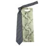Однотонный серый галстук в фактурную полоску Roberto Cavalli 824633