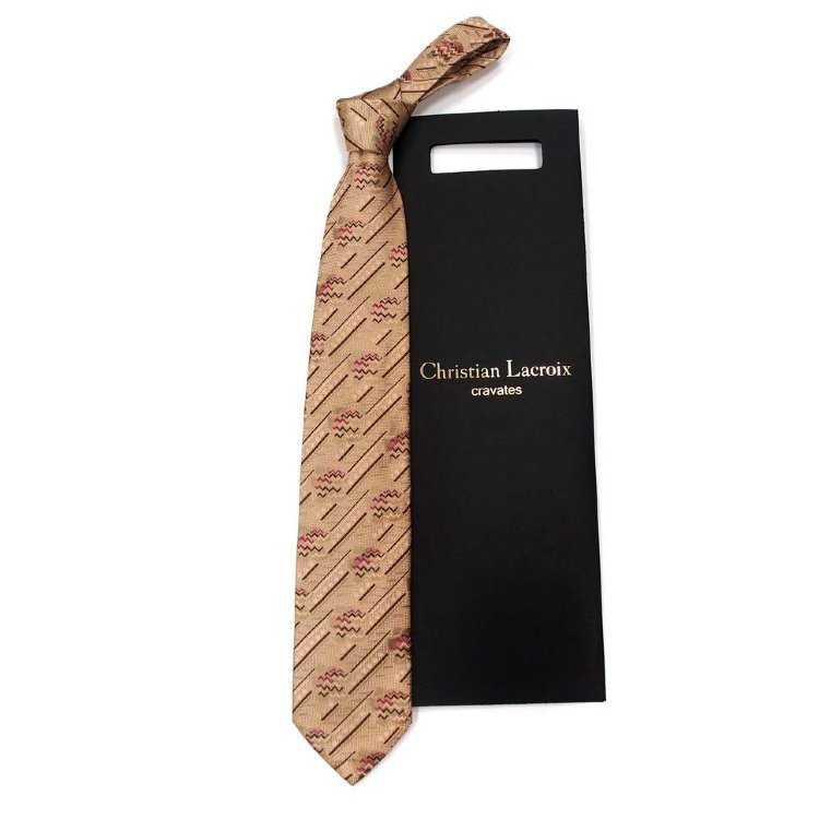 Мужской галстук 100% шелк Christian Lacroix 820201