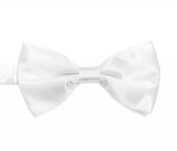 Белый галстук бабочка 42203
