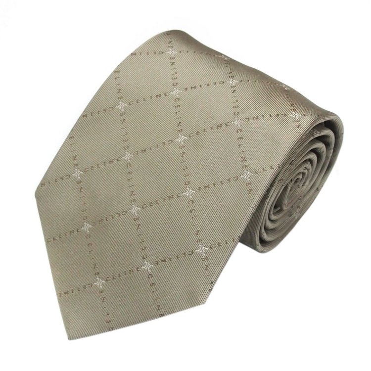 Стильный галстук с полосками Celine 820428