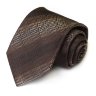 Мужской коричневый галстук с переходом цвета Moschino 32638