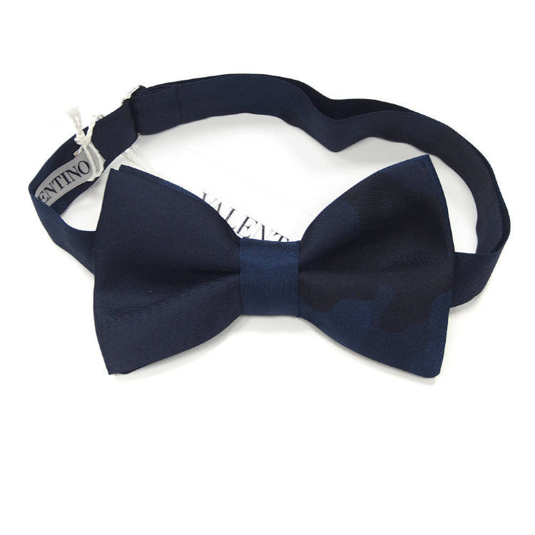 Оригинальный галстук бабочка в синих тонах Valentino 813311