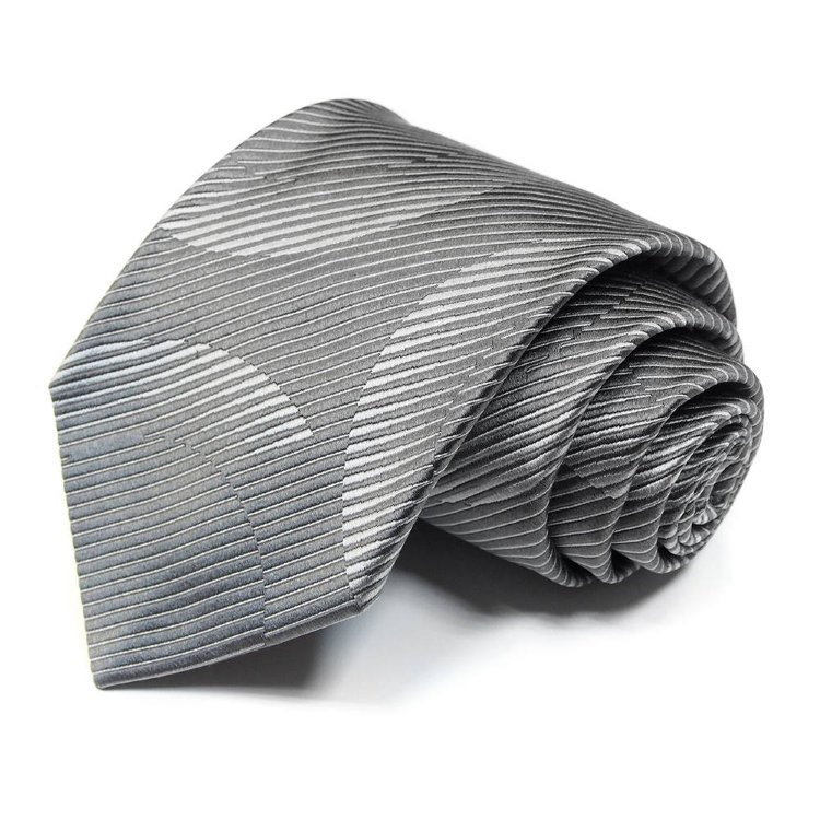 Оригинальный галстук в серых тонах Celine 811929
