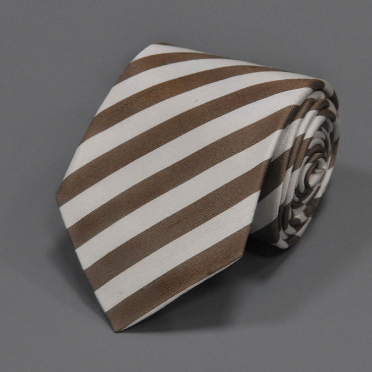Отличный галстук в полоску Rene Lezard 843098