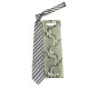 Шелковый галстук в черные полосы Roberto Cavalli 824698