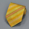 Яркий галстук в золотистых оттенках с цветами Christian Lacroix 836511