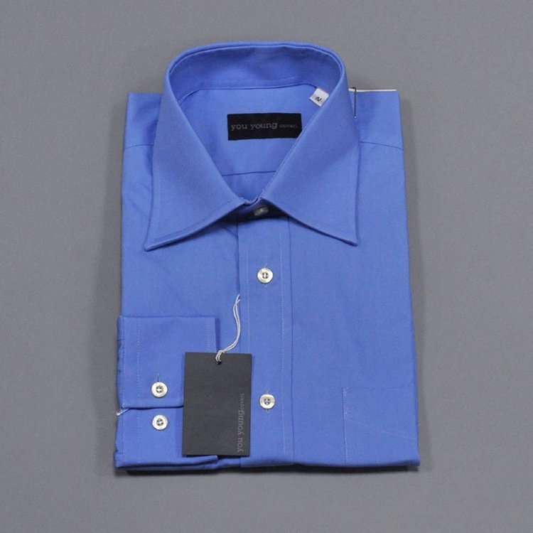 Рубашка темно-голубого цвета Enrico Coveri 846005