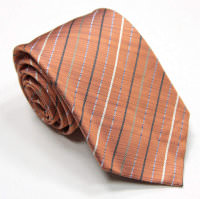 Кирпичного цвета галстук КлабСета 16411
