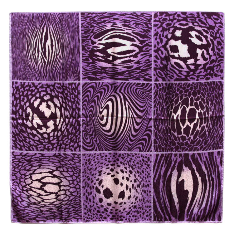 Фиолетовый модный платок ClubSeta Motivi 8206