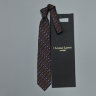Темно-синий мужской галстук с фиолетовым отливом с логотипом Christian Lacroix 836538