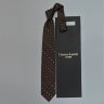 Черный шелковый галстук с логотипом Christian Lacroix 836545