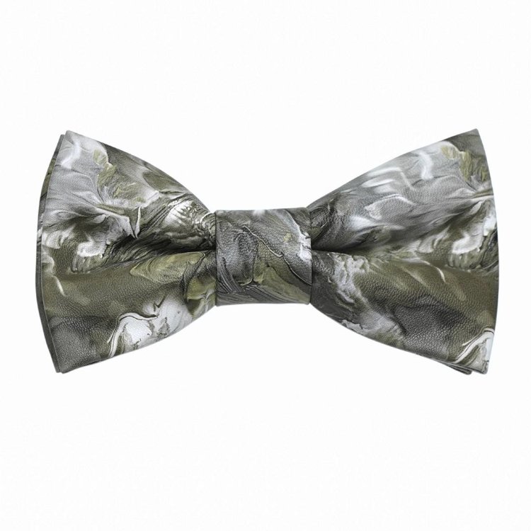 Модная галстук-бабочка в болотных тонах 828781