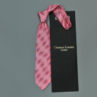 Нарядный мужской галстук с брендированным принтом Christian Lacroix 836032